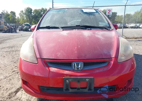 2007 Honda Fit z USA, uszkodzony, nr VIN JHMGD38477S012221
